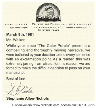 Carta da The Viking Press Inc. para Ms. Walker.