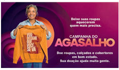 Cartaz da Campanha do Agasalho